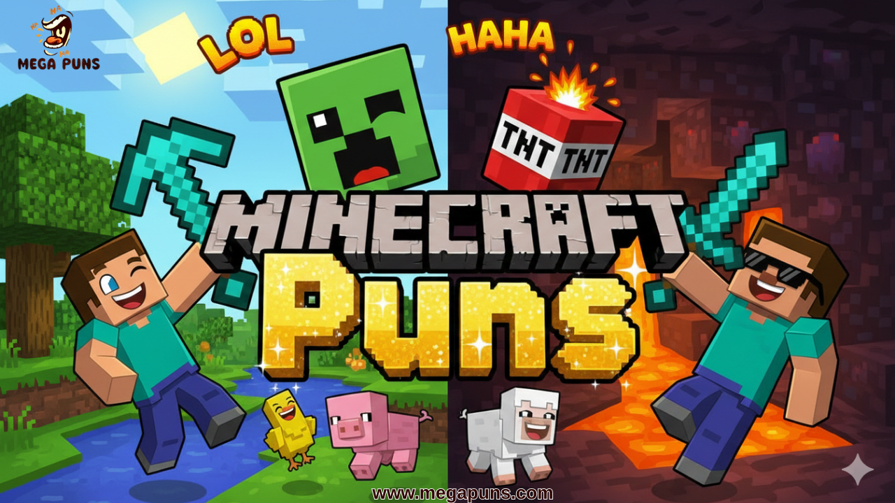 Minecraft Puns Perfect for Captions Memes and Gamer Bios