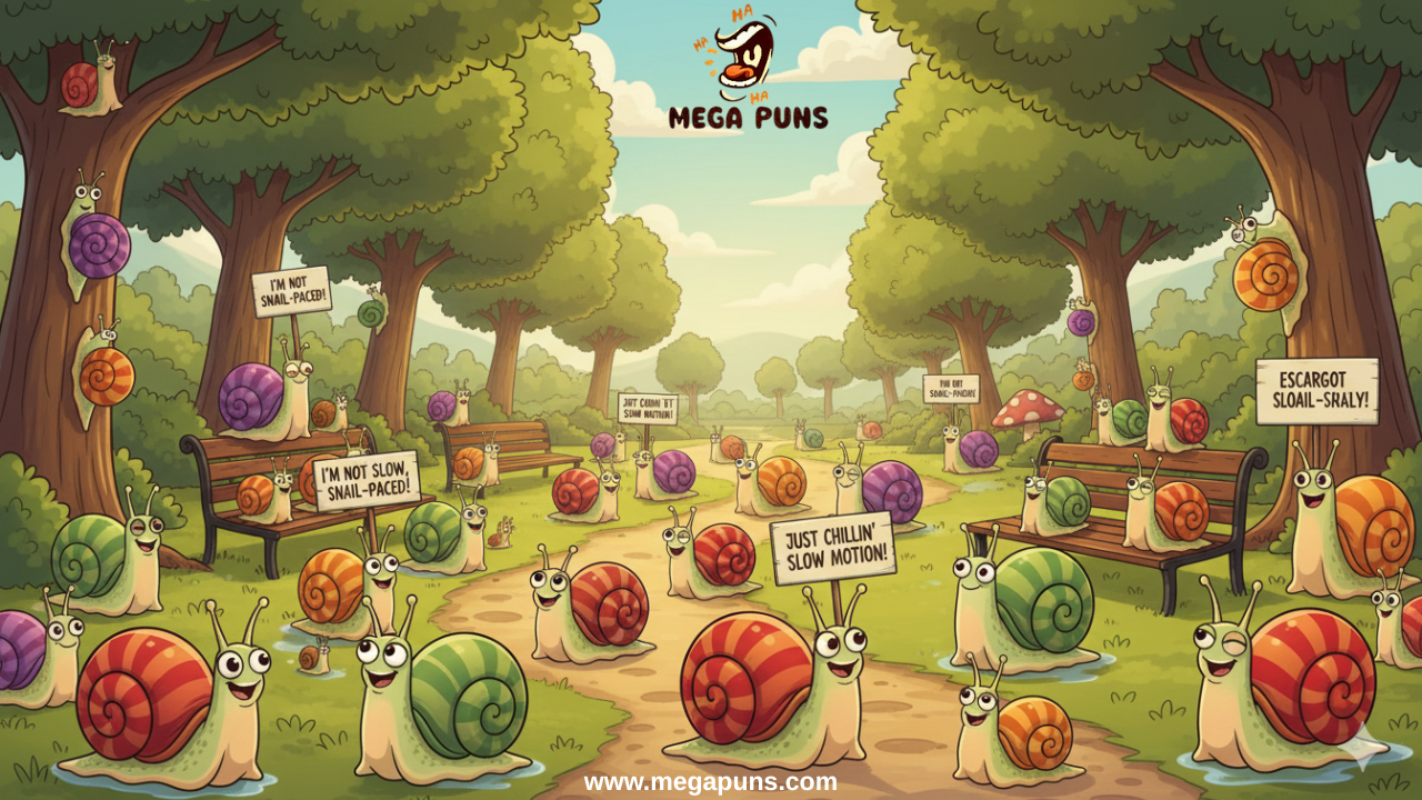 Snail Puns That Move Slowly but Hit with Big Laughs