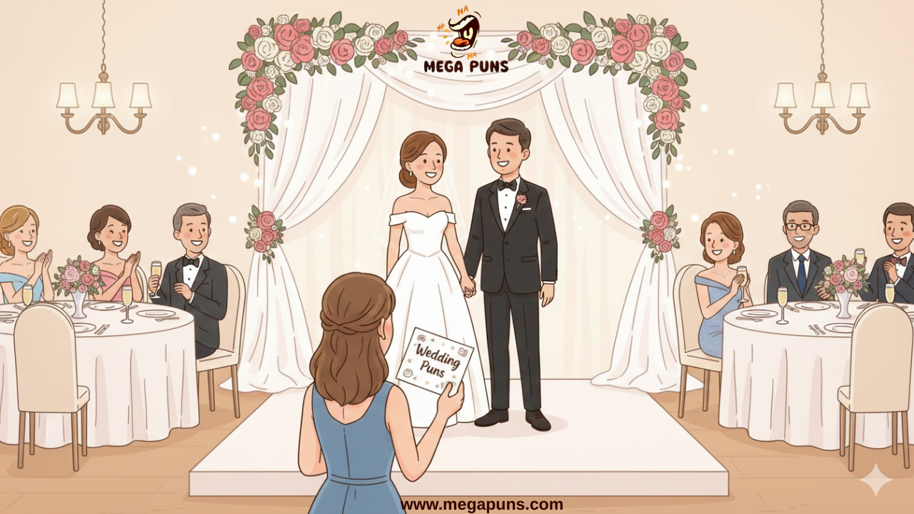 Wedding Puns for Cards and Captions Guests Will Remember