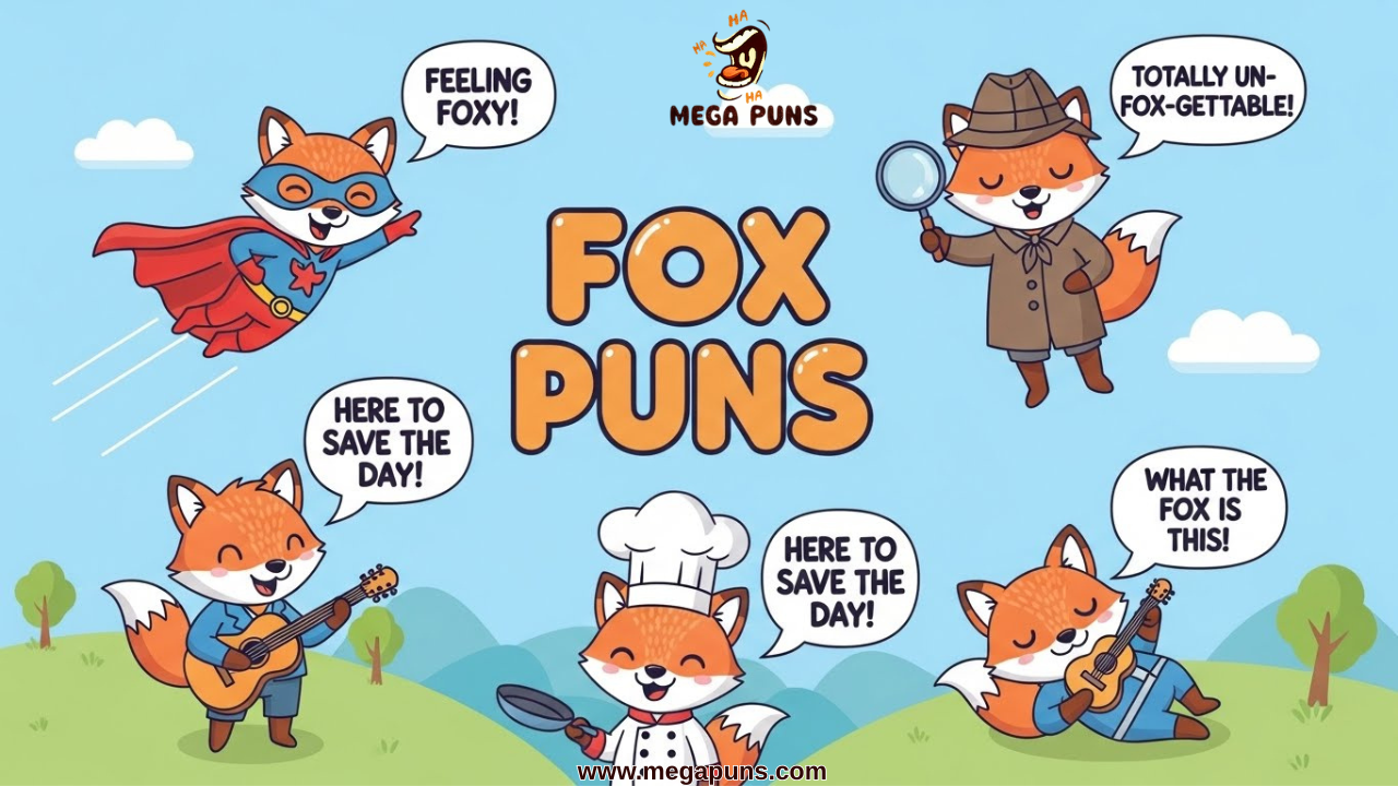 Cute Fox Puns Everyone Loves for Social Media Posts