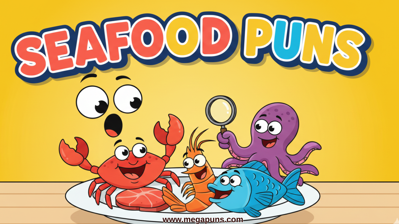 Seafood Puns for Crabby Days, Fish Fans, and Food Lovers
