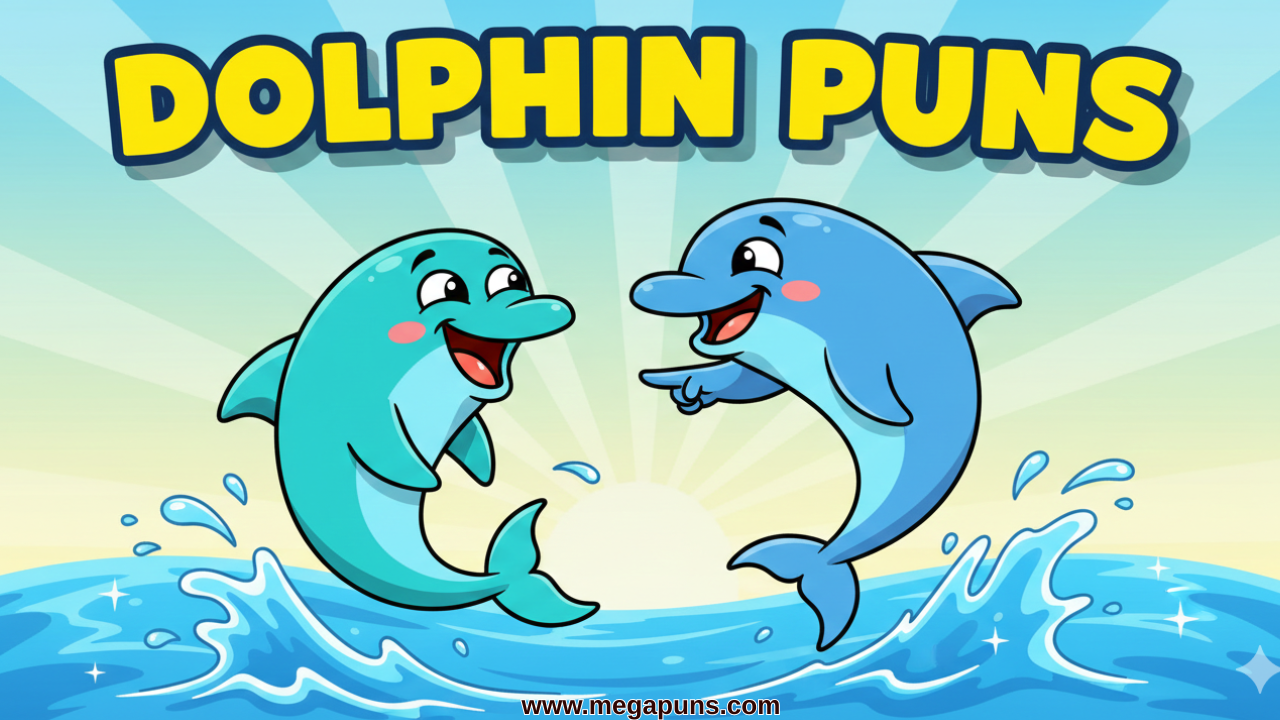 Funny Dolphin Puns for Captions, Jokes, and Laughs