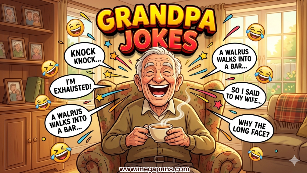 200+ Grandpa Jokes Perfect for Family Fun Anytime