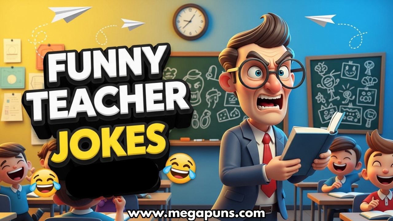 120+ Funny Teacher Jokes to Share with Friends and Classmates