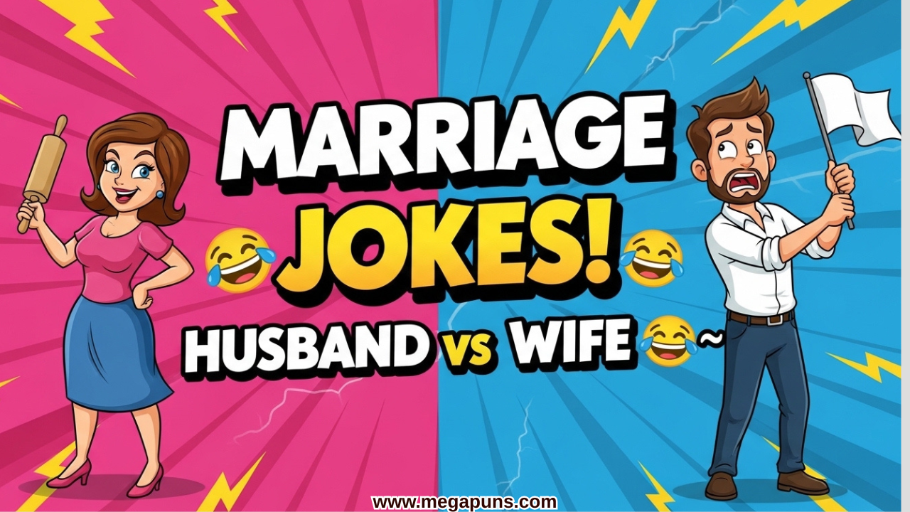 145+ Funny Marriage Jokes Every Husband and Wife Will Love