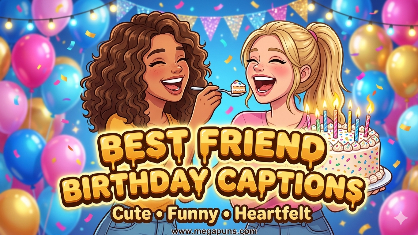 150+ Best Friend Birthday Captions for Instagram You’ll Love