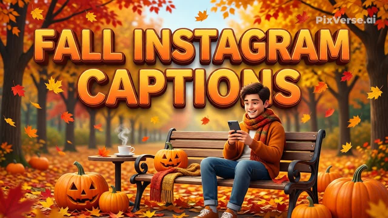 100+ Creative Fall Instagram Captions for Every Autumn Mood