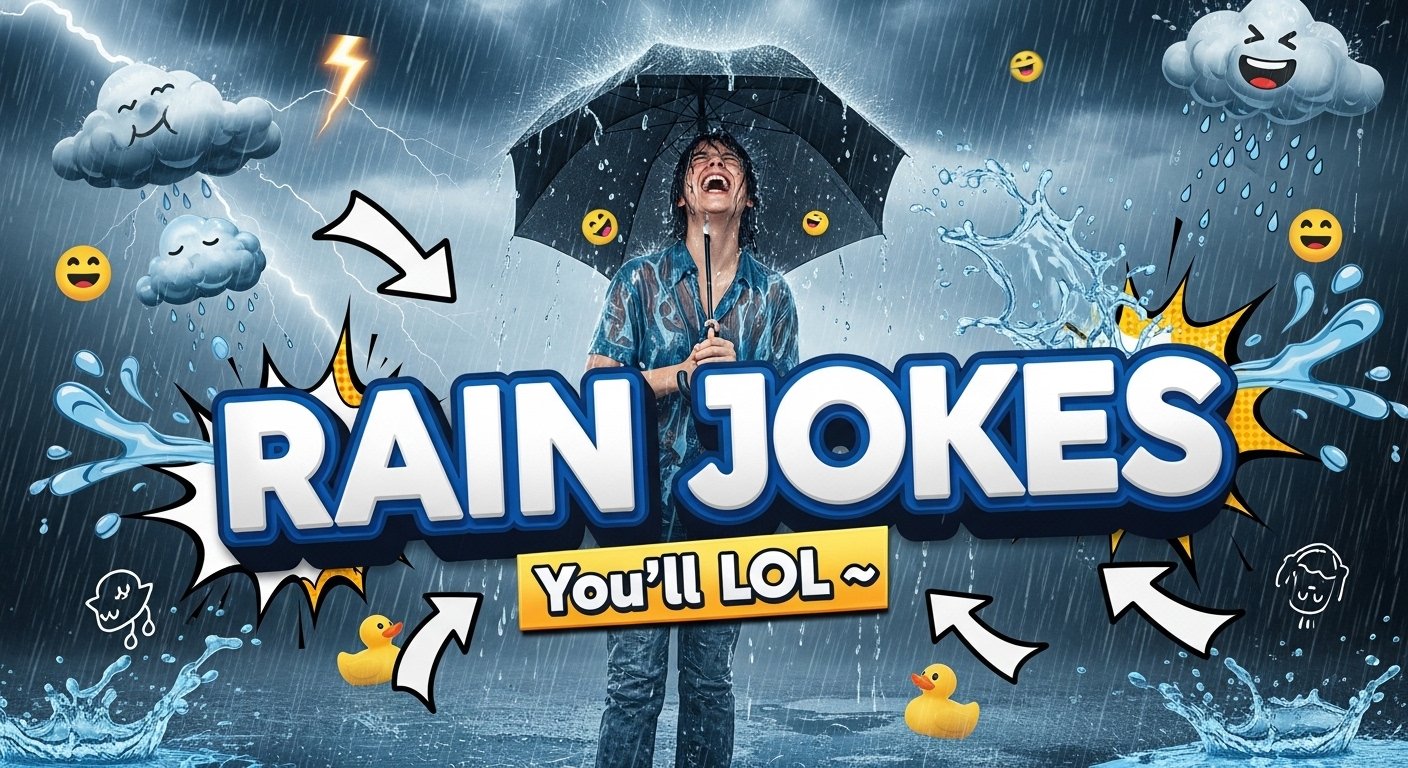 rain jokes
