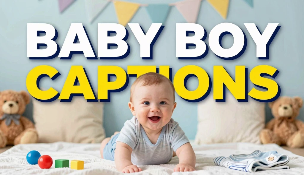 baby boy captions for instagram