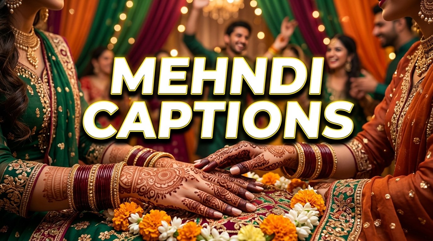 mehndi captions for instagram