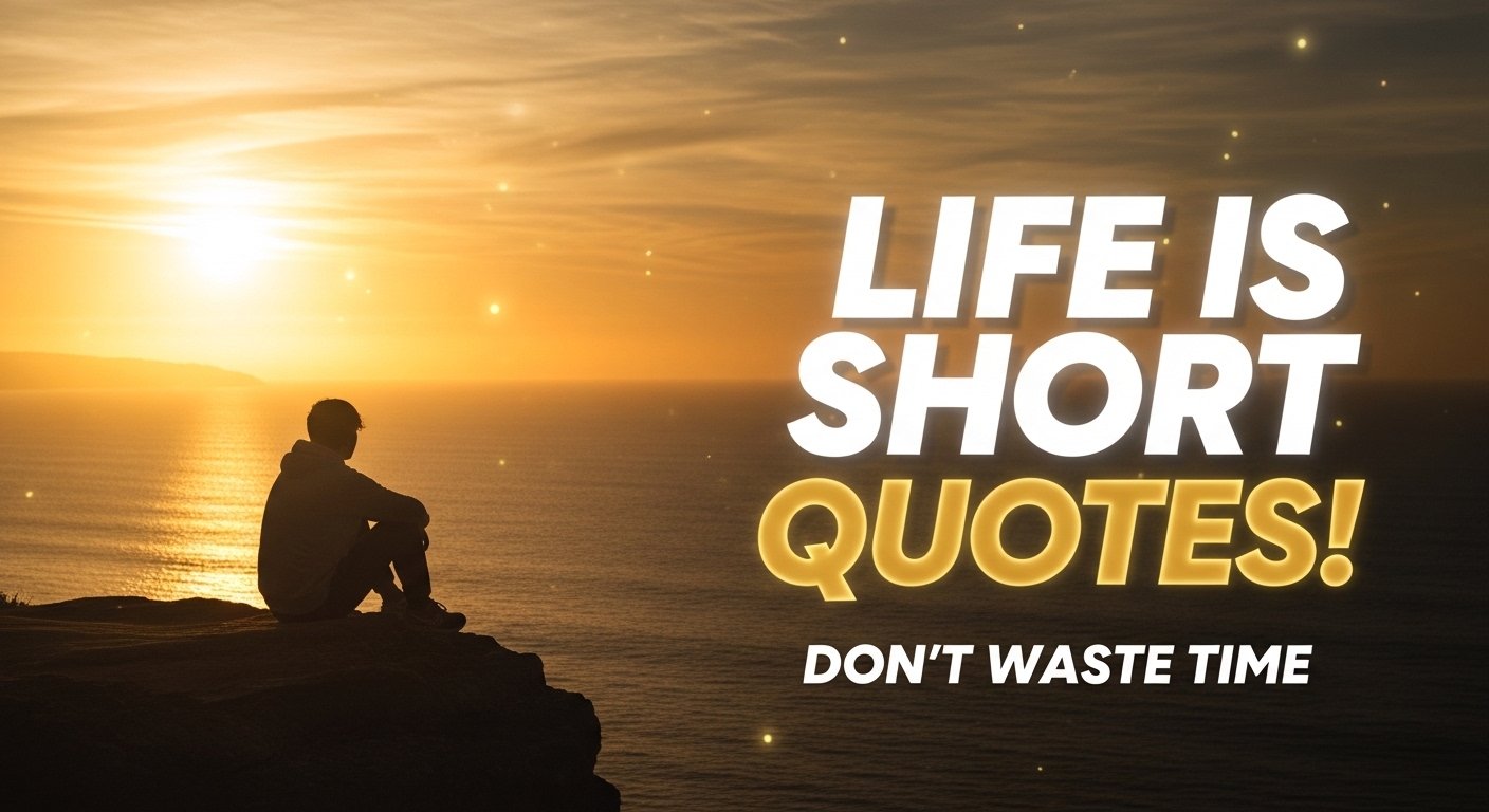 life is short quotes