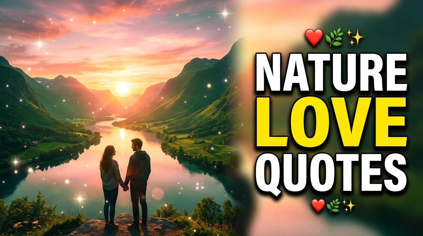 nature love quotes