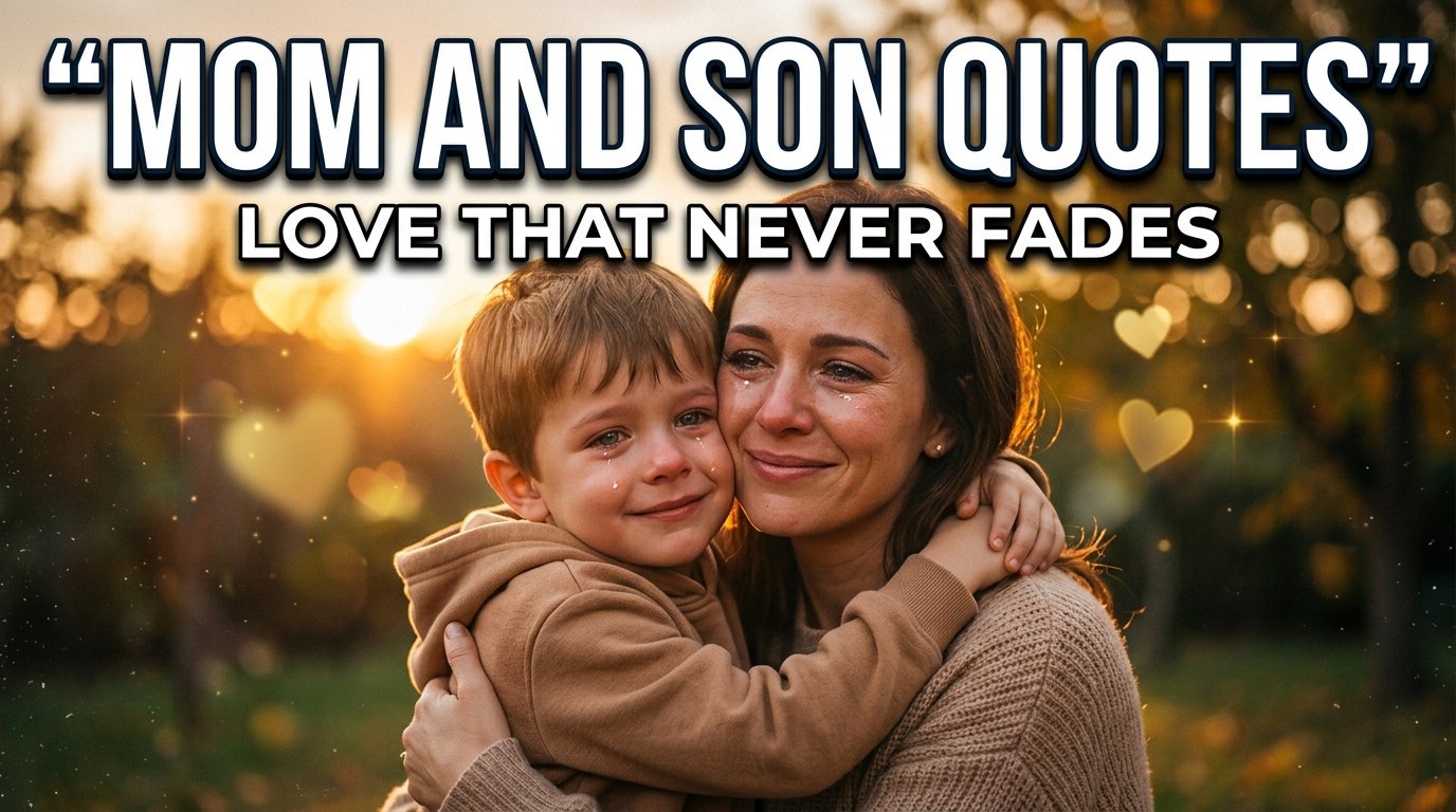 mom and son quotes