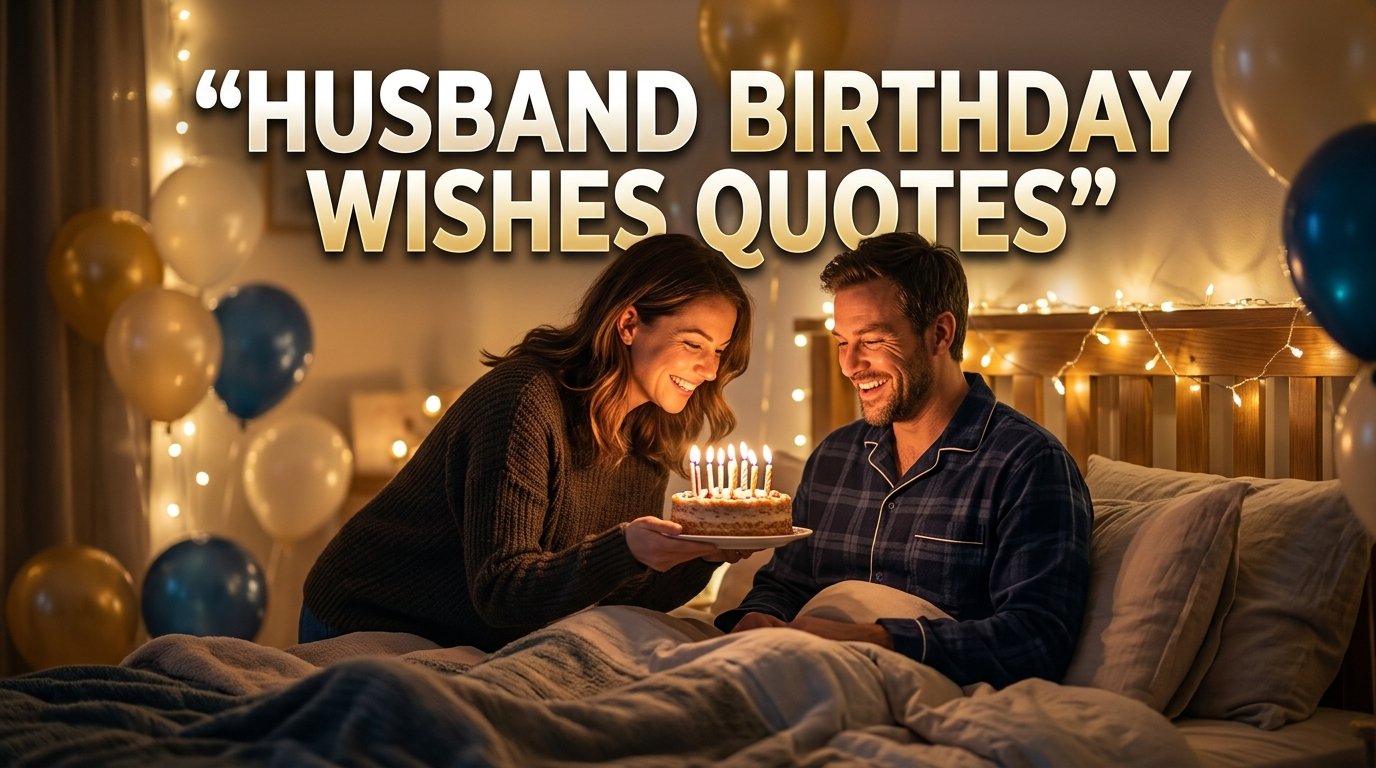 husband birthday wishes quotes